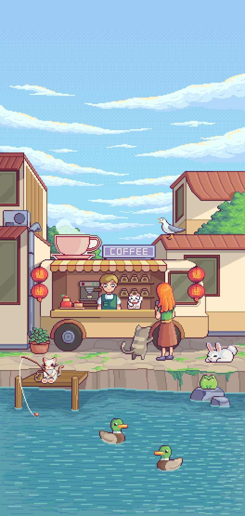 coffee chillin'